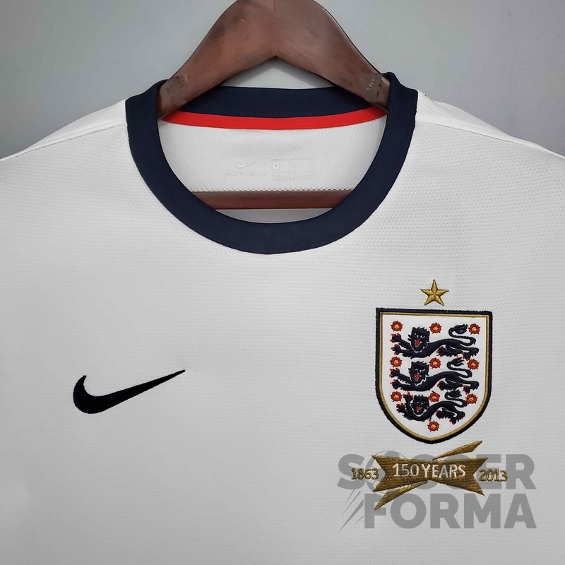 Ретро футболка сборной Англии 2013 - вид 4