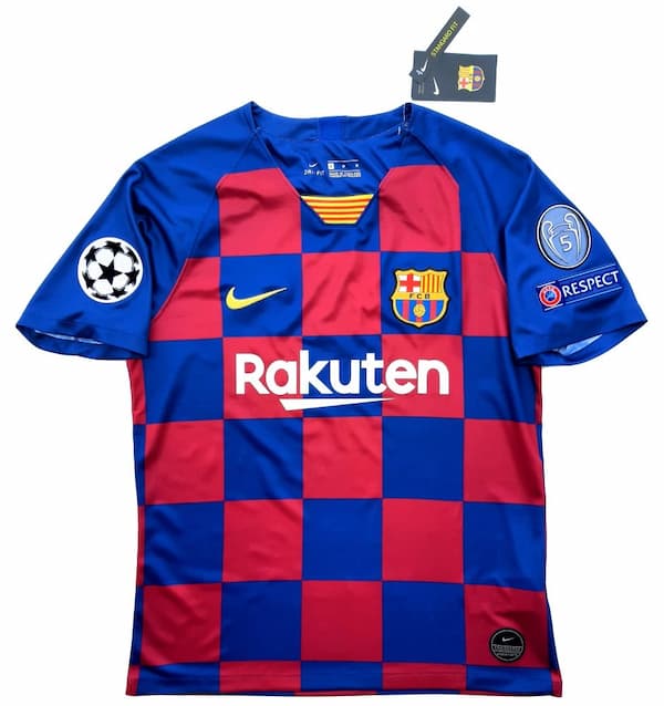 Футболка Барселоны 2019-2020 Lux