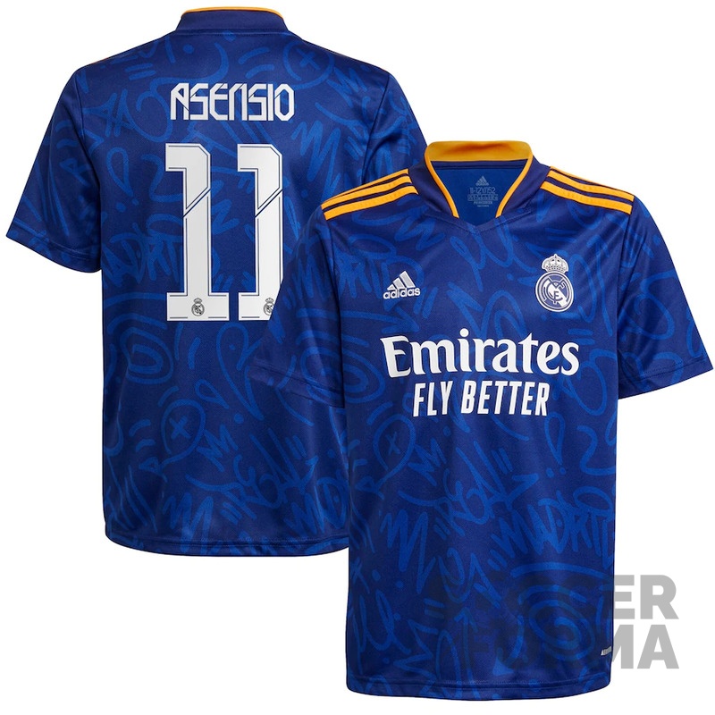 Гостевая футболка Реал Мадрид Асенсио 11 2021-2022 - вид 1