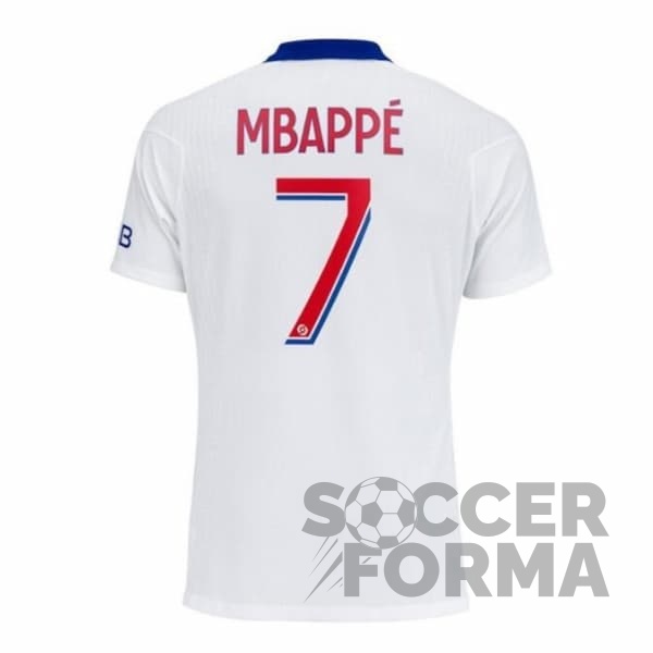 Гостевая футболка ПСЖ Мбаппе 7 2020-2021 - вид 1