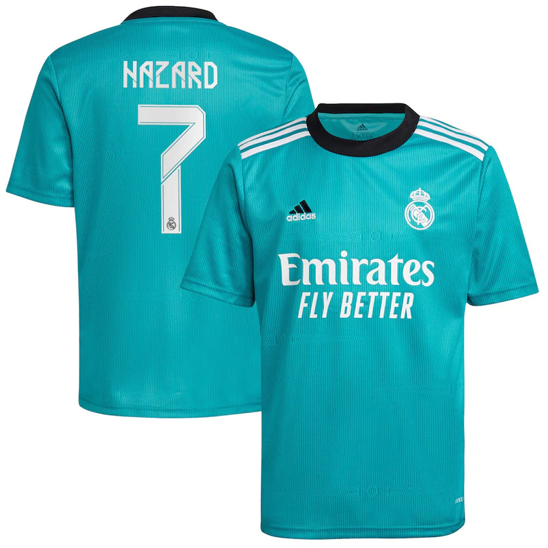Футболка Реал Мадрид Азар 7 2021-2022 третья