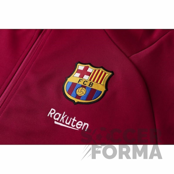 Спортивный костюм Барселона 2020-2021 бордовый - вид 3