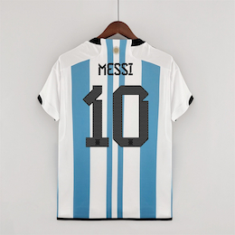 Футболка сборной Аргентины Месси 10 2022-2023