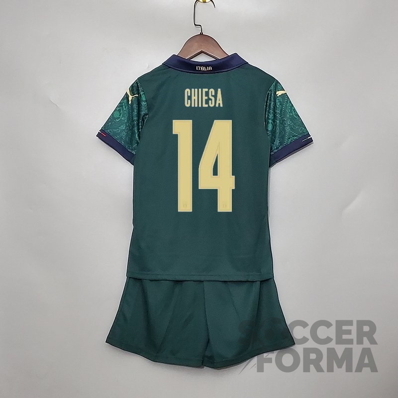 Детская форма сборной Италии Кьеза 14 2020 - вид 1