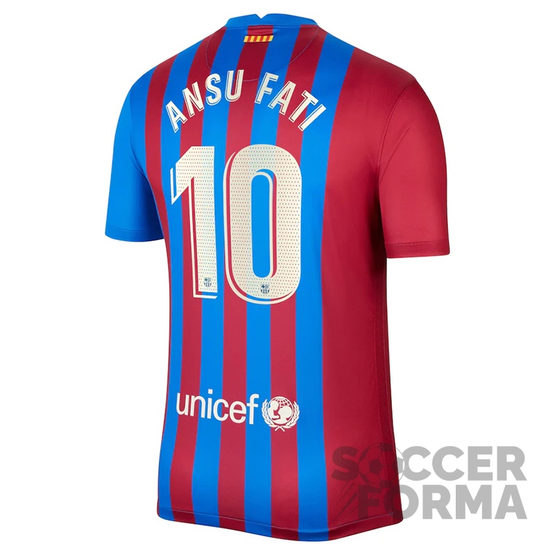 Футболка Барселоны Ансу Фати 10 2021-2022 - вид 2