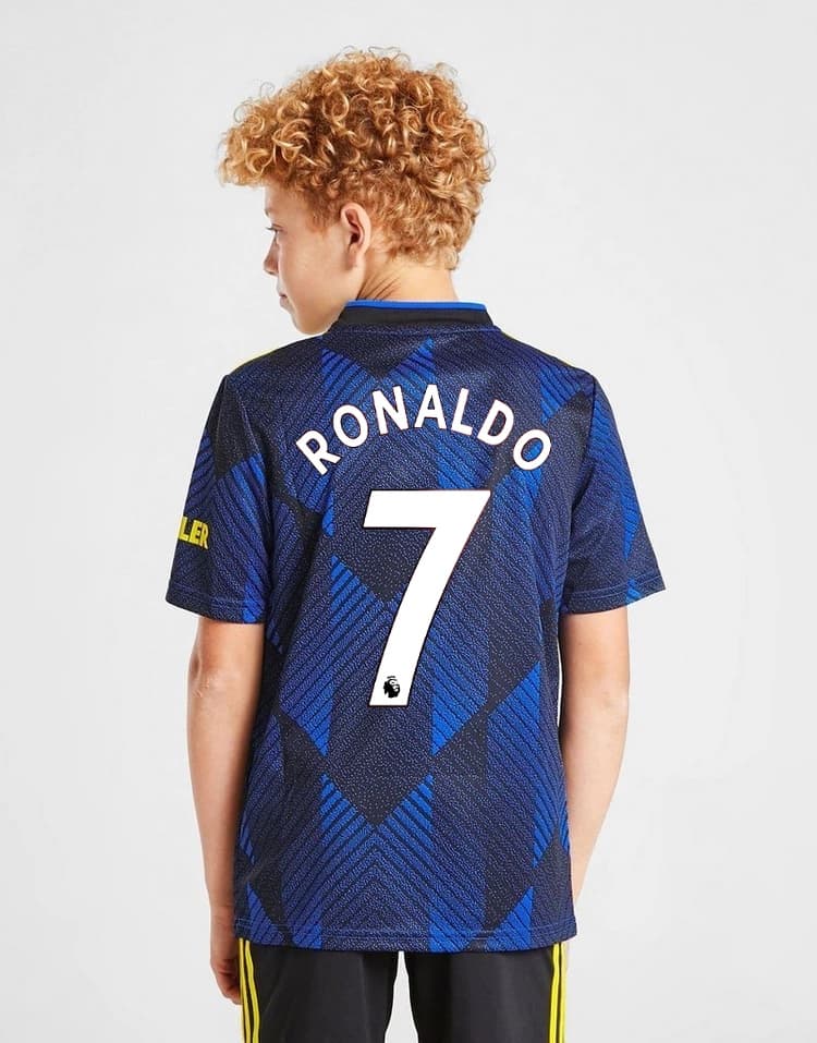 Детская форма Роналдо 7 Манчестер Юнайтед 2021-2022 третья