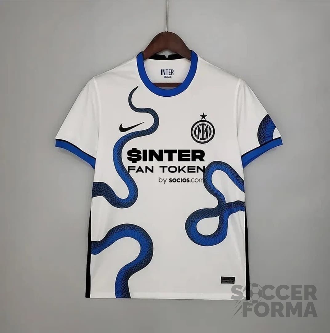 Гостевая футболка Интер 2021-2022 - вид 1