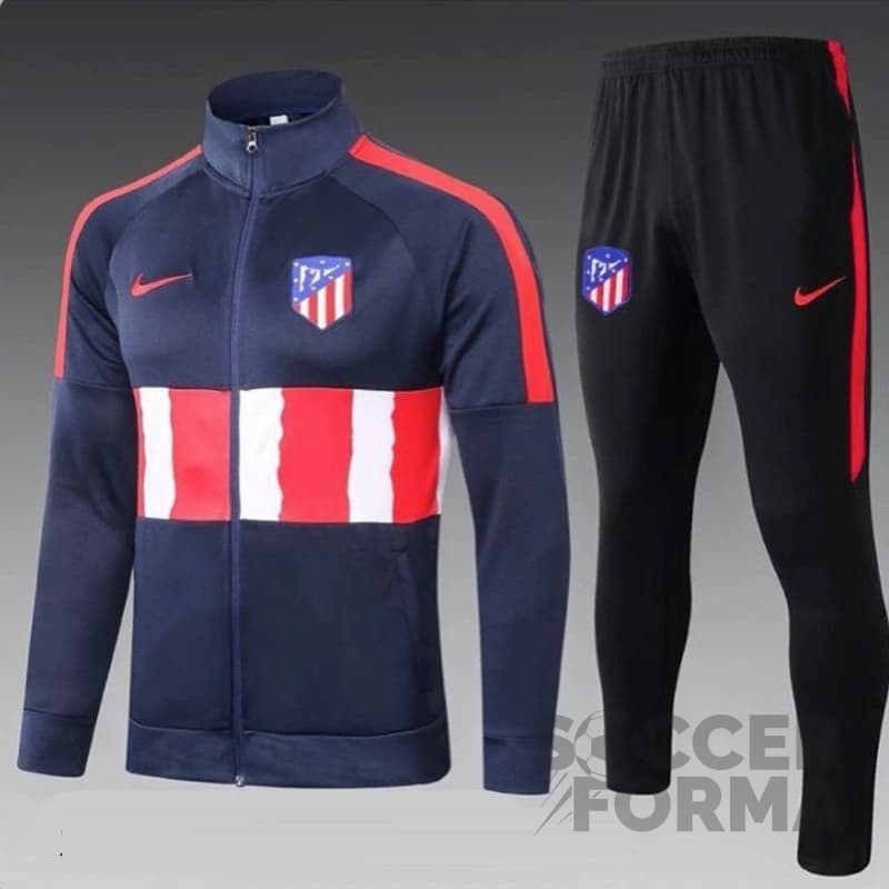Спортивный костюм Атлетико Мадрид 2021 синий - вид 1