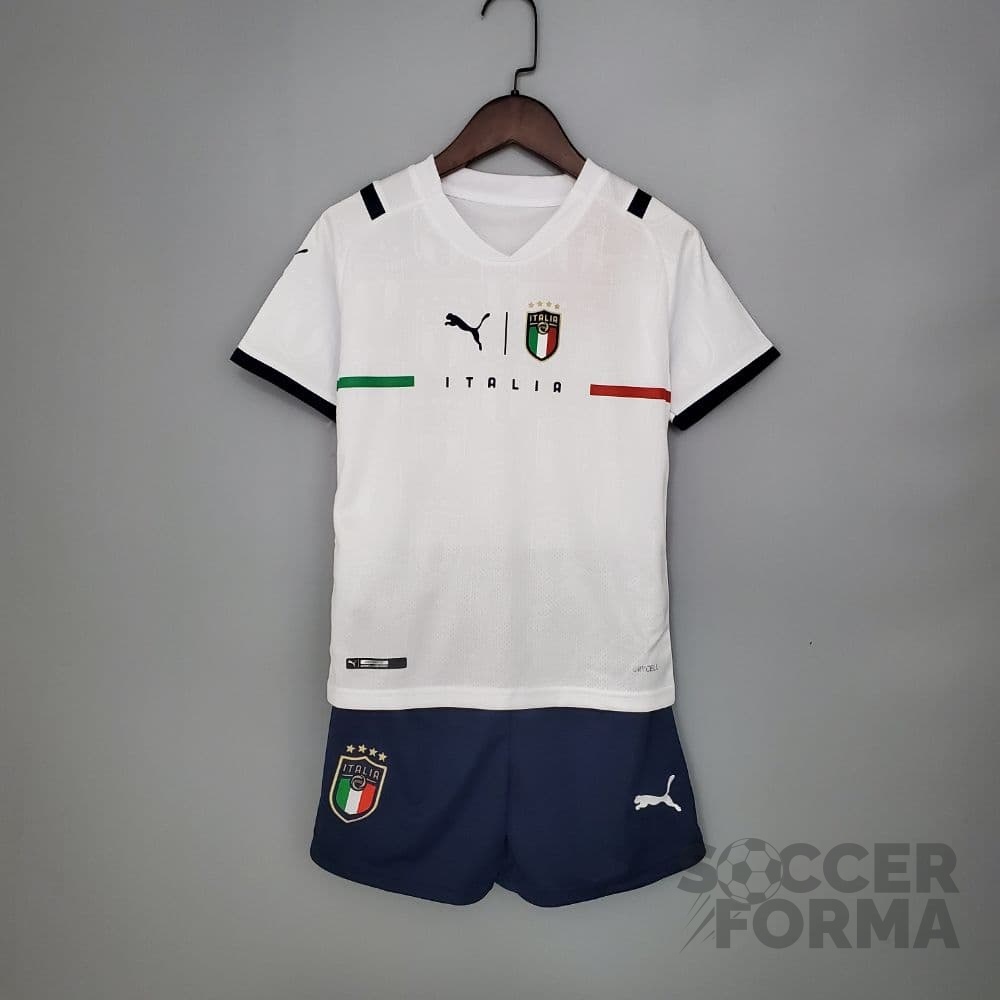 Детская гостевая форма сборной Италии Инсинье 10 2021-2022 - вид 2
