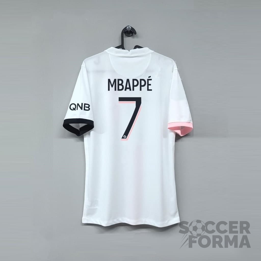Гостевая футболка ПСЖ Мбаппе 7 2021-2022 - вид 1