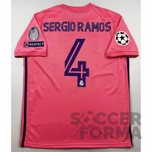 Гостевая футболка Реал Мадрид Серхио Рамос 4 2020-2021 - вид 1