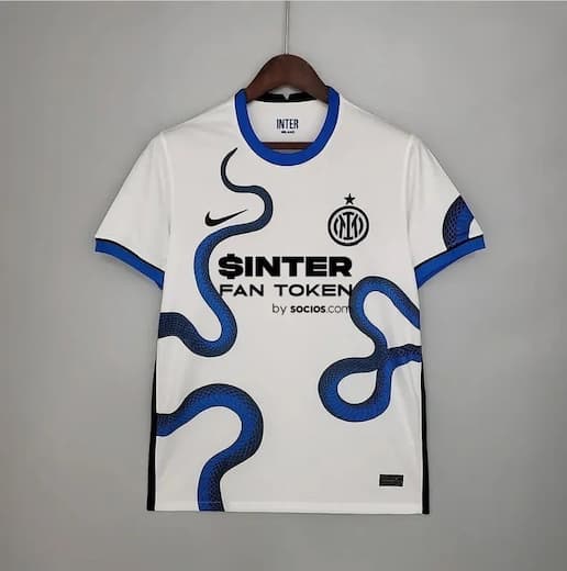 Гостевая футболка Интер 2021-2022