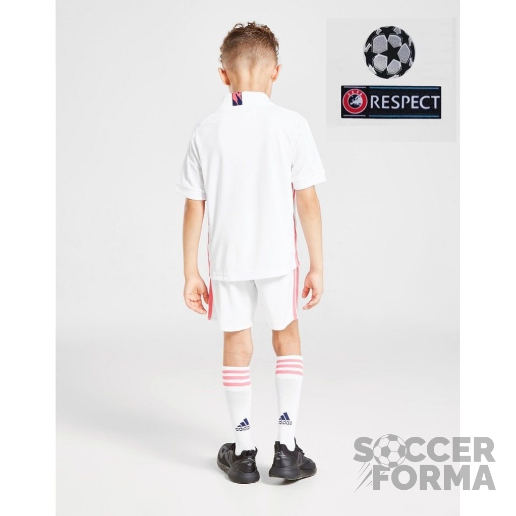 Детская форма Реал Мадрид 2020-2021 с патчами - вид 2