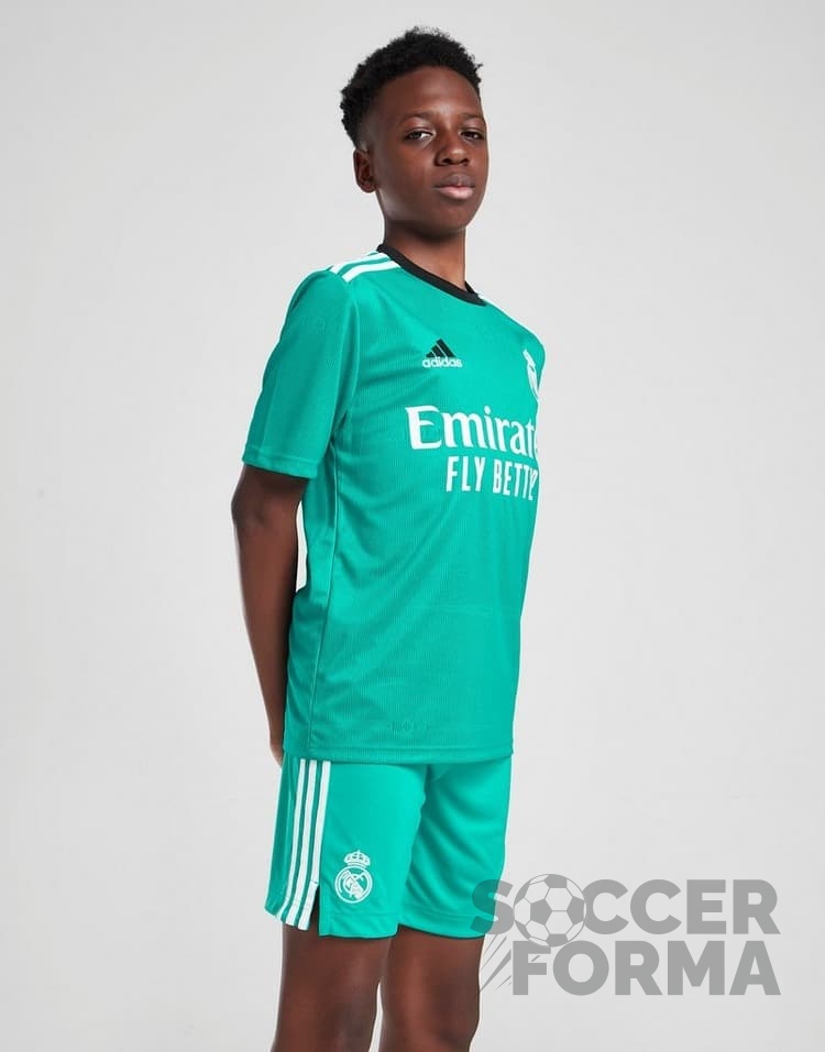 Детская форма Реал Мадрид 2021-2022 третья - вид  1