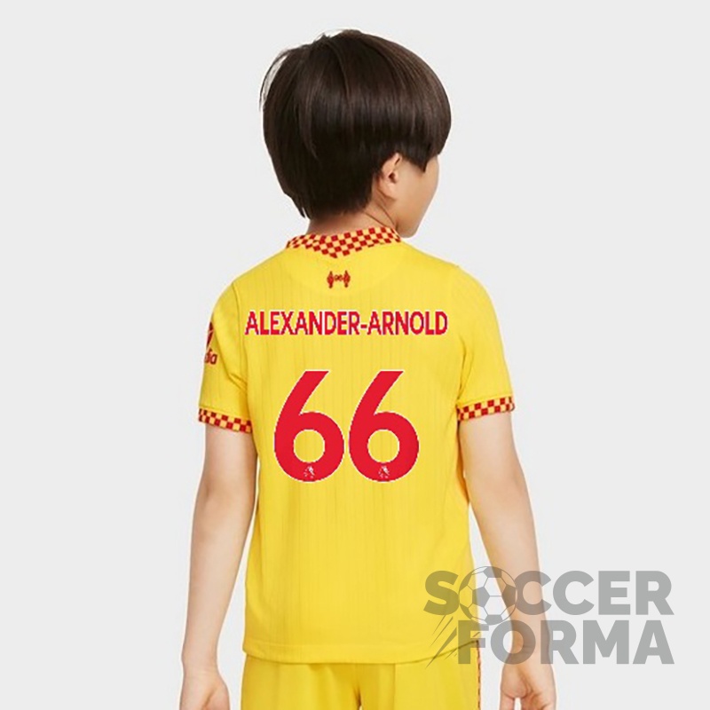 Детская форма Ливерпуль Александер Арнольд 66 2021-2022 третья - вид 1