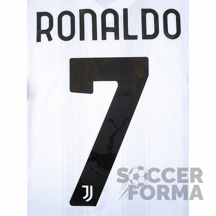 Игровая футболка Ювентус Роналдо 7 2020-2021 аутентичная с патчами