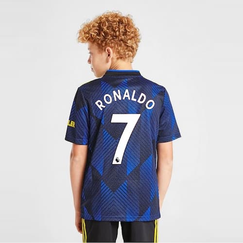 Детская форма Роналдо 7 Манчестер Юнайтед 2021-2022 третья