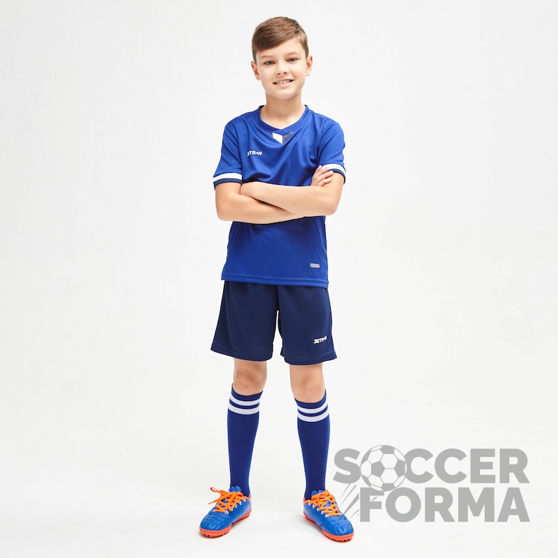 Детская футбольная форма Jetron strong синяя - вид 3