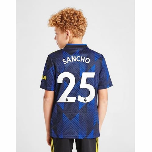 Детская форма Манчестер Юнайтед Санчо 25 2021-2022 третья