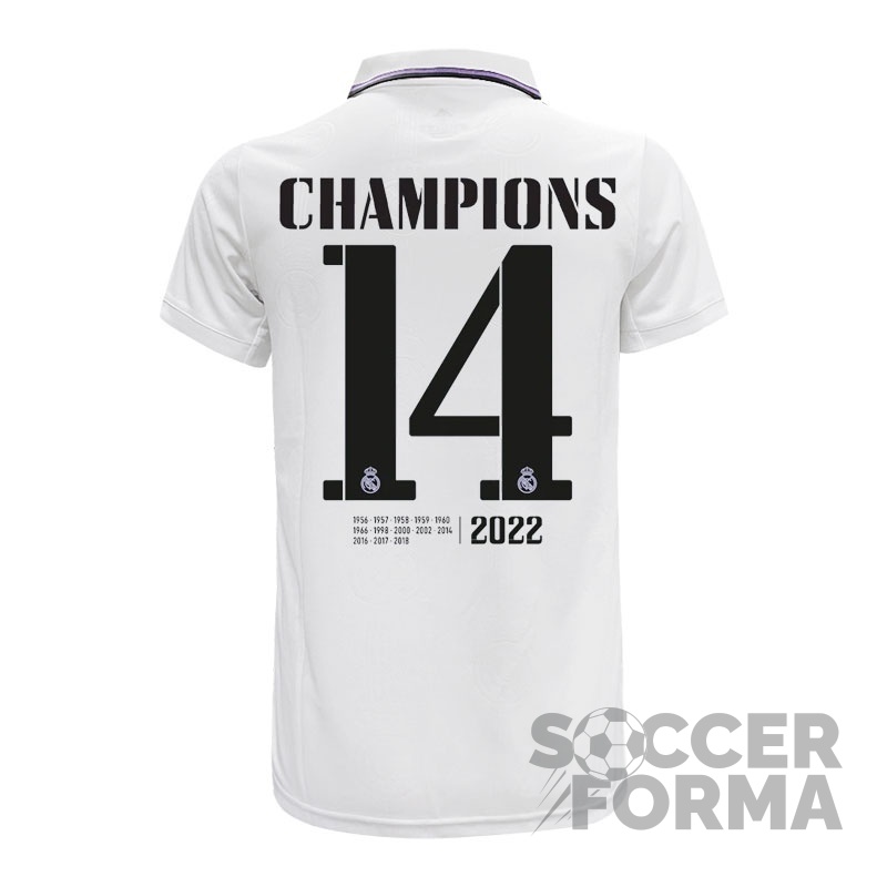 Чемпионская футболка Реал Мадрид 2022-2023 - вид 3