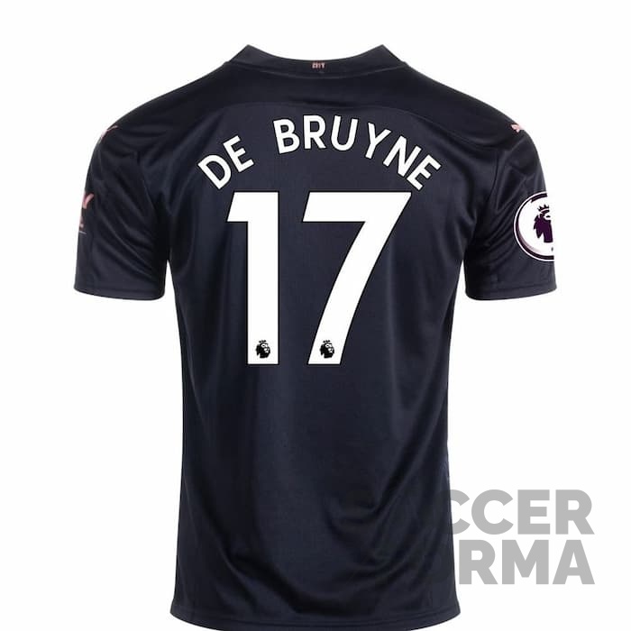 Гостевая футболка Манчестер Сити Де Брюйне 17 2020-2021