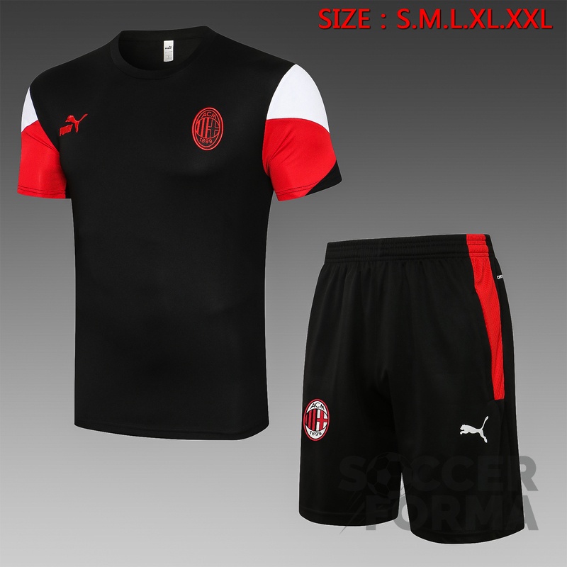 Тренировочная форма Милан 2021-2022 черная - вид 1
