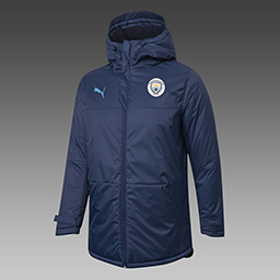 Куртка утепленная Манчестер Сити 2021-2022 синяя