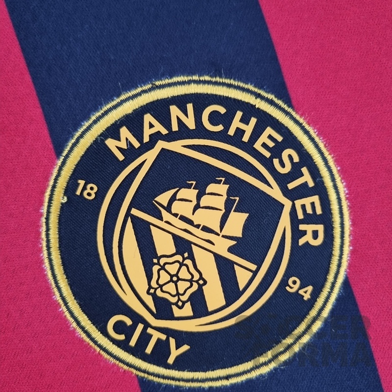 Гостевая футболка Манчестер Сити 2022-2023 Lux - вид 4
