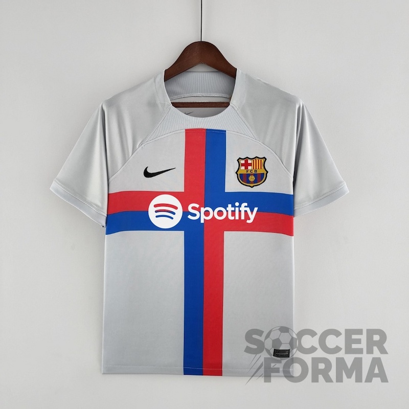 Третья футболка Барселоны 2022-2023 - вид 1