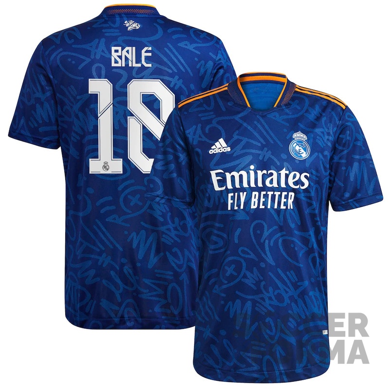 Гостевая футболка Реал Мадрид Бале 18 2021-2022 - вид 1