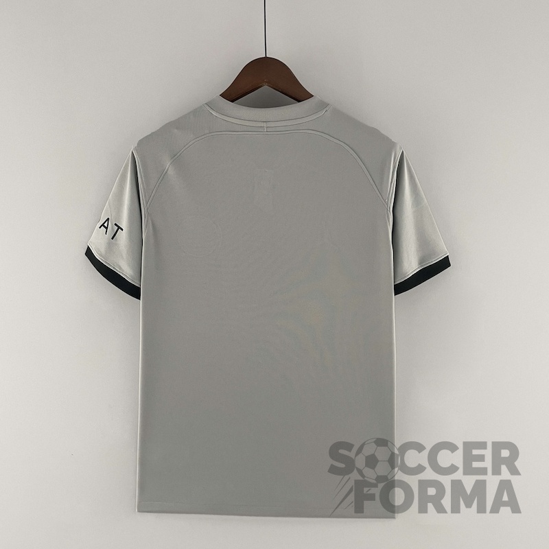 Гостевая футболка ПСЖ с нашивками 2022-2023 - вид 5