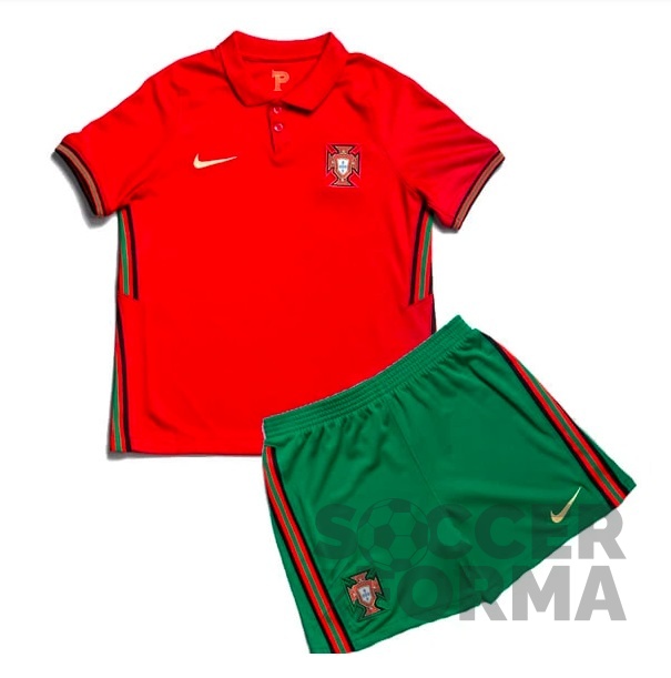 Детская форма сборной Португалии Евро 2021 - вид  3