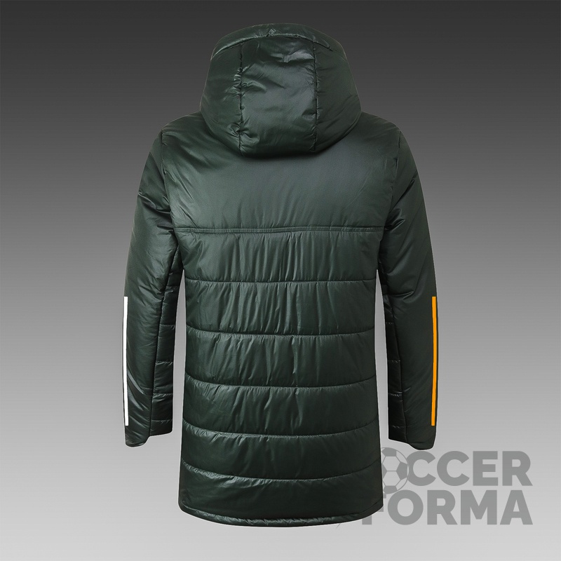 Зелёная куртка Манчестер Юнайтед зимняя - вид 2