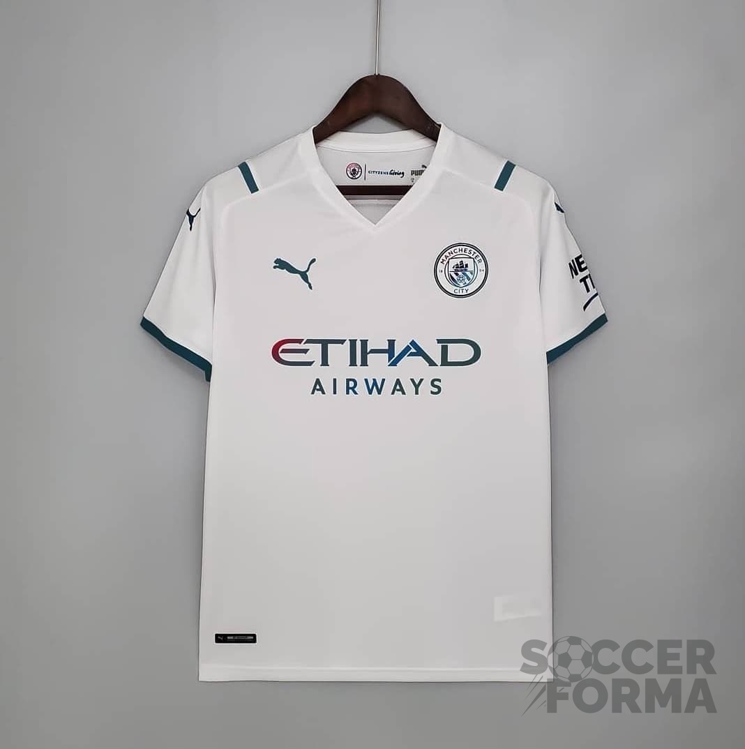 Гостевая футболка Манчестер Сити 2021-2022 - вид 1