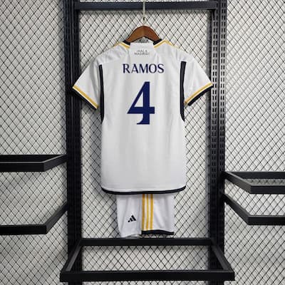 Детская форма Реал Мадрид Серхио Рамос 4 2023-2024