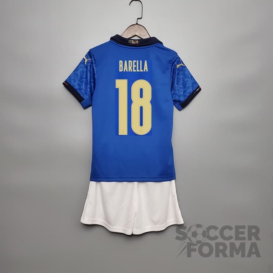 Детская форма сборной Италии Барелла 18 2021