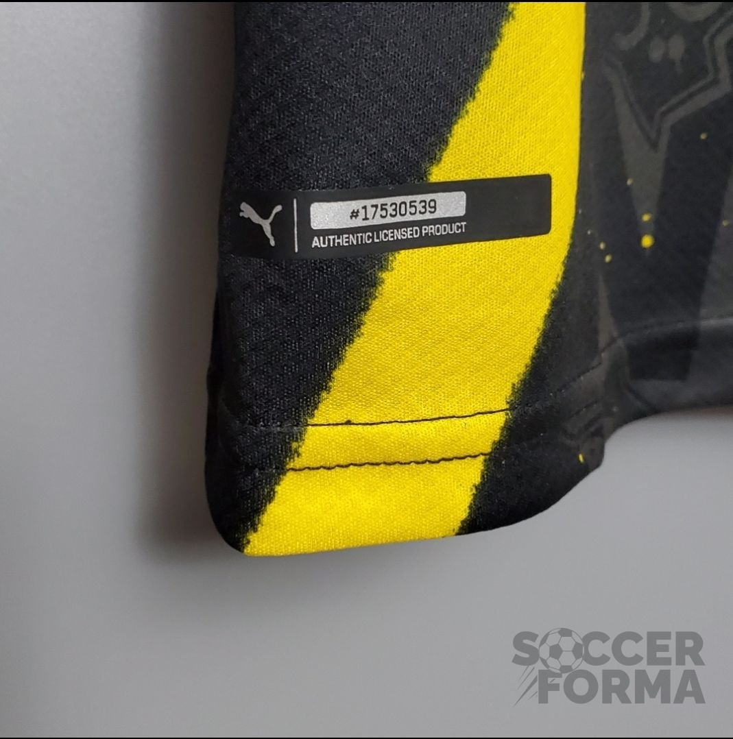 Гостевая футболка Боруссия Дортмунд 2020-2021 Lux - вид 4