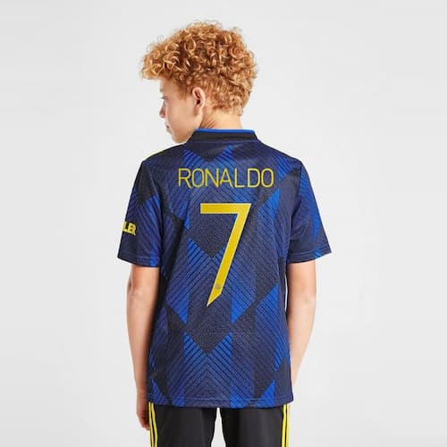 Детская форма Манчестер Юнайтед Роналдо 7 2021-2022 третья