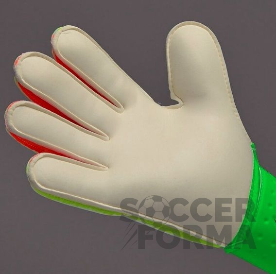 Вратарские перчатки зеленые взрослые - вид 3