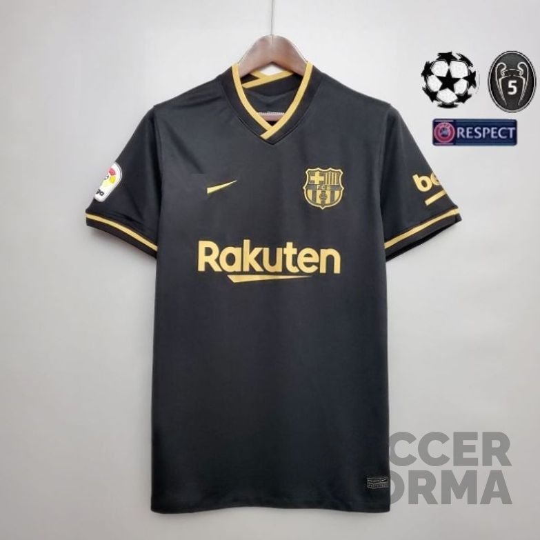 Гостевая футболка Барселоны Месси 10 2020-2021 Lux - вид 2