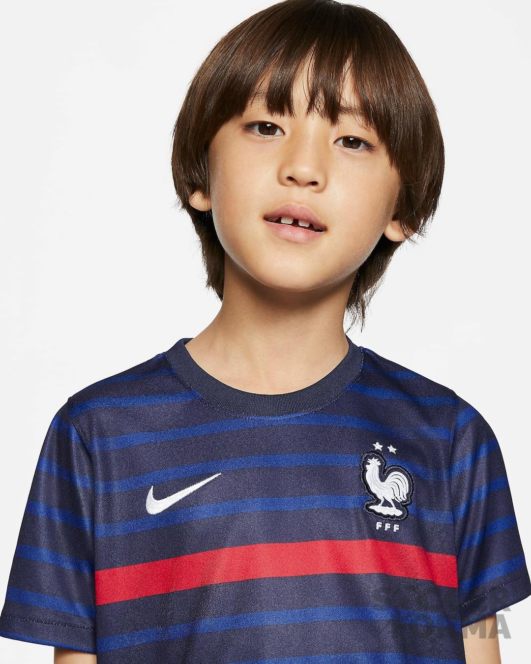 Детская форма сборной Франции 2021 с гетрами - вид 2
