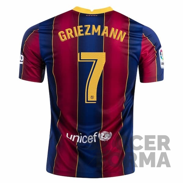Футболка Барселоны Гризманн 7 2020-2021 - вид 1