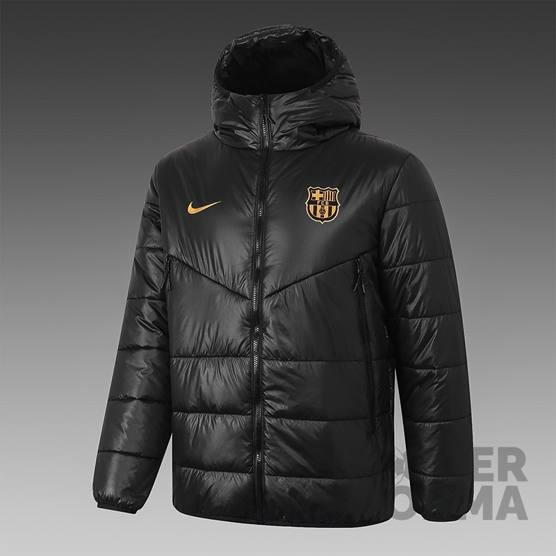 Зимняя куртка Барселона 2021-2022 черная - вид 1