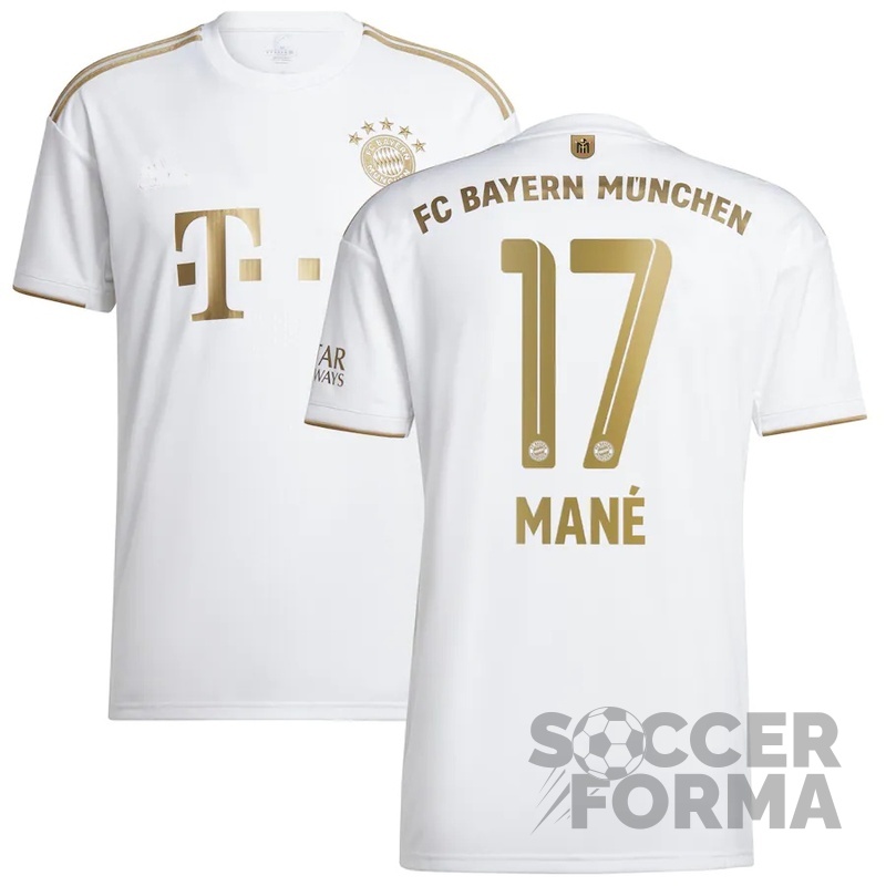 Гостевая футболка Бавария Мюнхен Мане 17 2022-2023 - вид 3