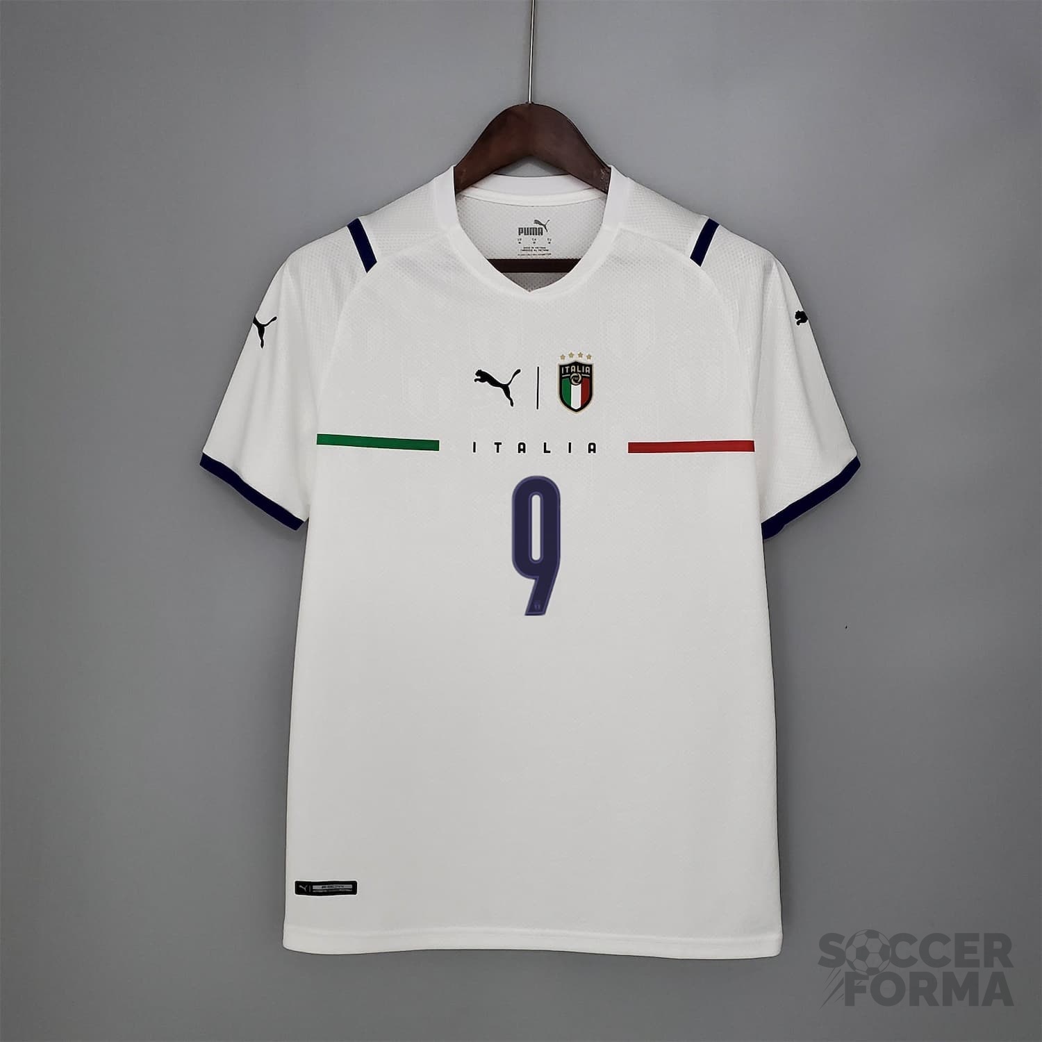 Футболка сборной Италии Белотти 9 2021-2022 - вид 2