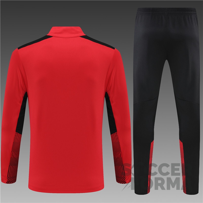 Тренировочный костюм Милан 2021-2022 красный - вид 2