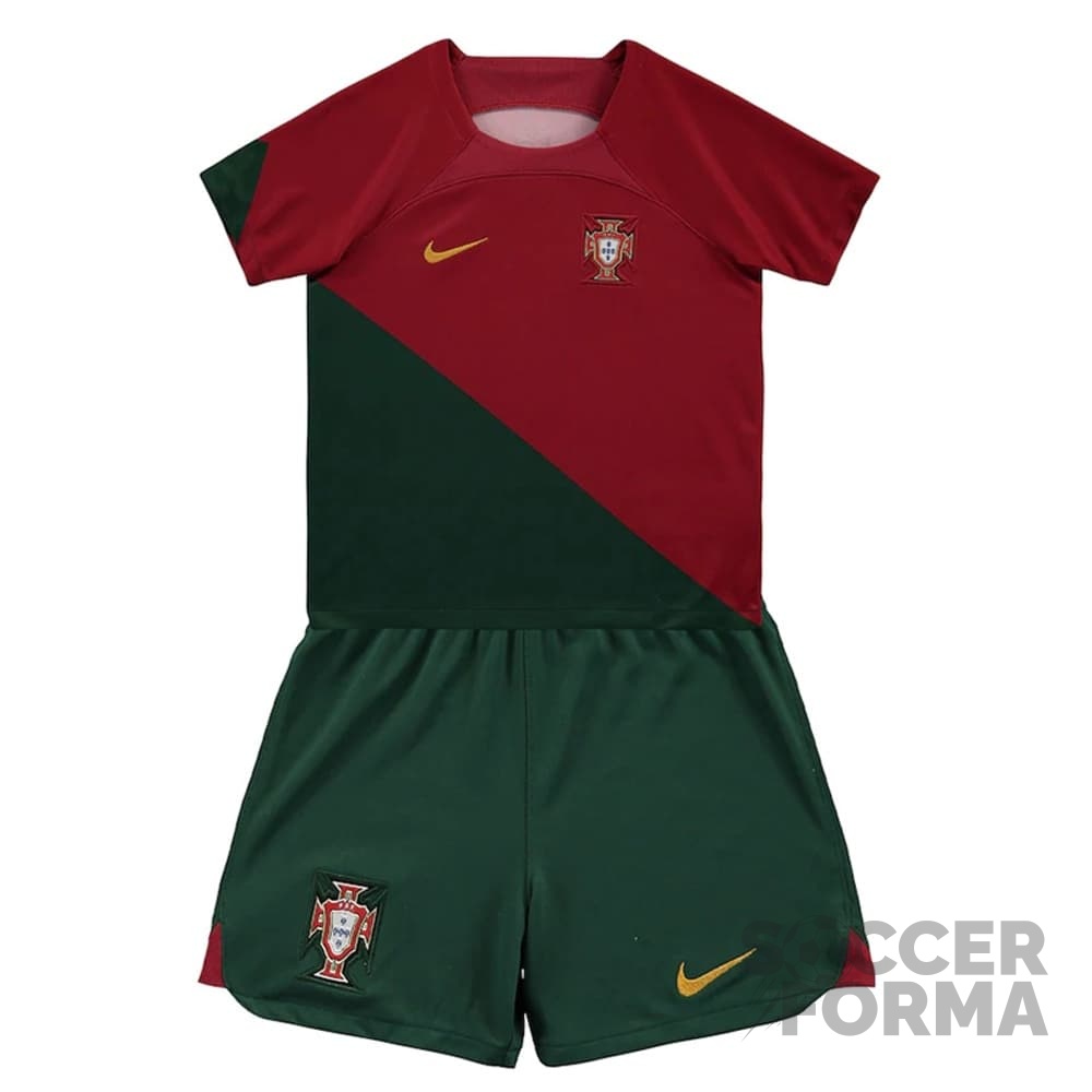 Детская форма сборной Португалии 2022-2023 - вид 1