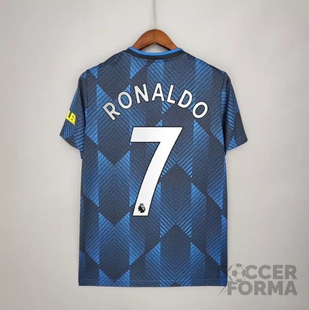 Третья футболка Роналдо 7 Манчестер Юнайтед 2021-2022 - вид 1