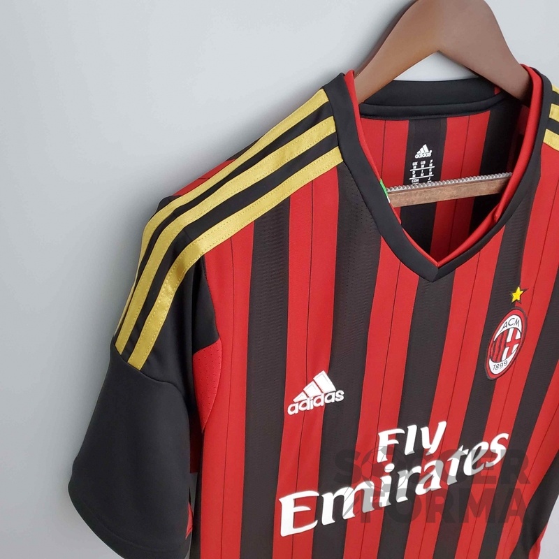 Ретро футболка Милан 2014 - вид 3