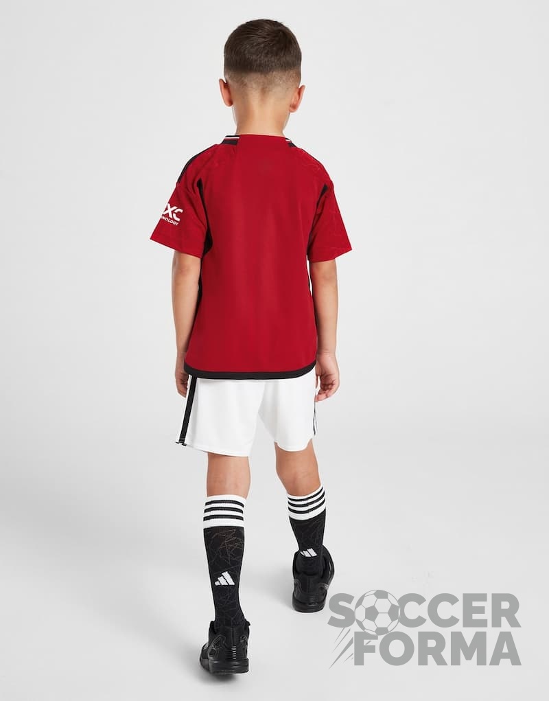 Детская форма Манчестер Юнайтед 2023-2024 с гетрами - вид  5